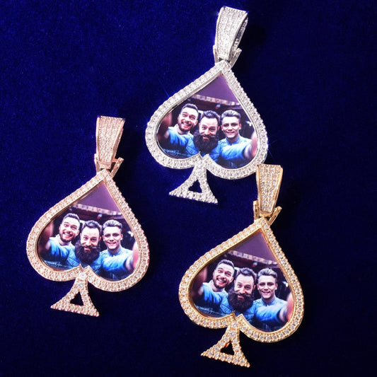 Fashion Accessories Hip Hop Collection 925 Silver Pendant for Partywear Jewellery Moissanite Diamonds