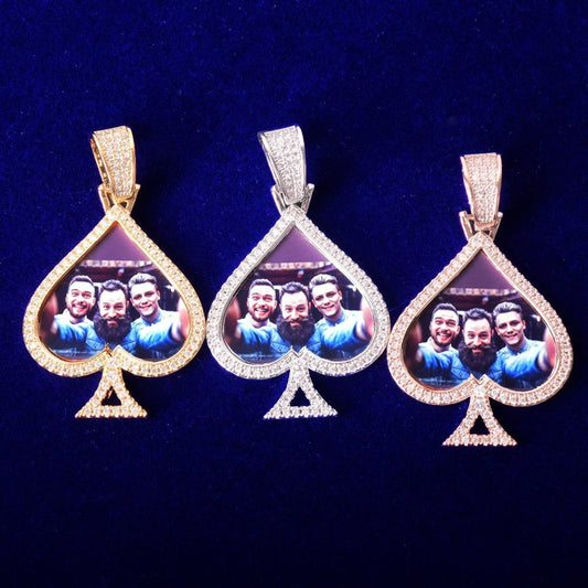 Fashion Accessories Hip Hop Collection 925 Silver Pendant for Partywear Jewellery Moissanite Diamonds