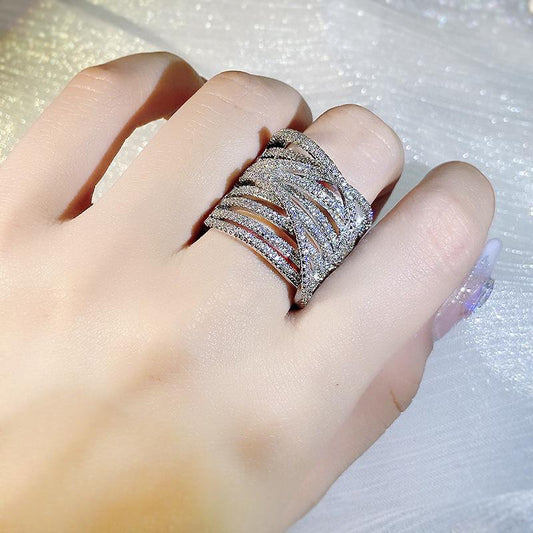 Wholesale Custom Men's Ring Hip Hop Lab Grown Diamond Ring 925 Sterling Silver Diamond Unique Rings For Men