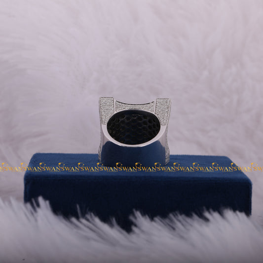 Luxury Custom Rapper Jewelry VVS Moissanite Diamond 925 Sterling Silver Ring Bling Iced Out Champion Style Hip Hop Ring For Mens