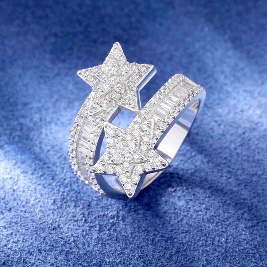 Hip Hop Fashion Rings VVS Moissanite Diamond Engagement Rings 925 Silver Men Jewelry Iced Out original Rings Pass Diamond Tester