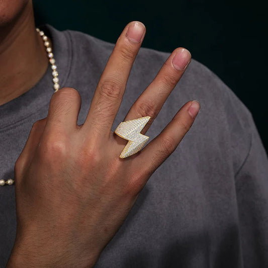 Luxury Design Lab Grown vvs Diamond Iced Out Wedding 925 Sterling Silver Ring Hip Hop Man Rings for Gifts