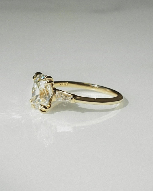 3Ct Oval Cut Engagement Wedding Ring for Anniversary Gift