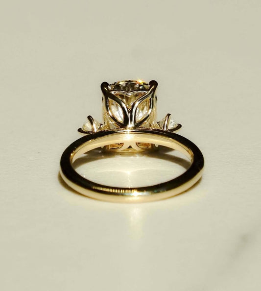 Cushion Cut Engagement Wedding Women's Diamond Ring